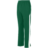 Augusta Sportswear Medalist Pant 2.0 in Dark Green/White  -Part of the Adult, Adult-Pants, Pants, Augusta-Products product lines at KanaleyCreations.com