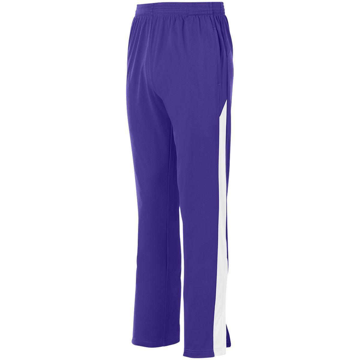 Augusta Sportswear Medalist Pant 2.0 in Purple/White  -Part of the Adult, Adult-Pants, Pants, Augusta-Products product lines at KanaleyCreations.com