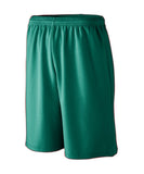 Augusta Sportswear Longer Length Wicking Mesh Athletic Shorts in Dark Green  -Part of the Adult, Adult-Shorts, Augusta-Products product lines at KanaleyCreations.com