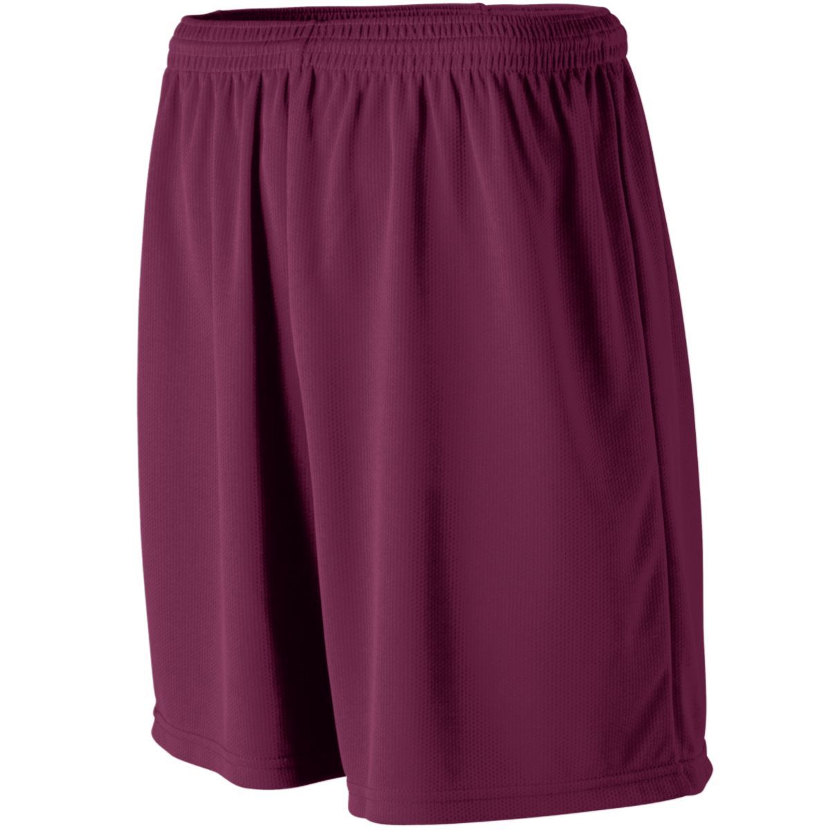 Augusta Sportswear Wicking Mesh Athletic Shorts in Maroon  -Part of the Adult, Adult-Shorts, Augusta-Products product lines at KanaleyCreations.com