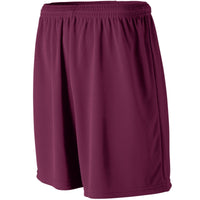 Augusta Sportswear Wicking Mesh Athletic Shorts in Maroon  -Part of the Adult, Adult-Shorts, Augusta-Products product lines at KanaleyCreations.com