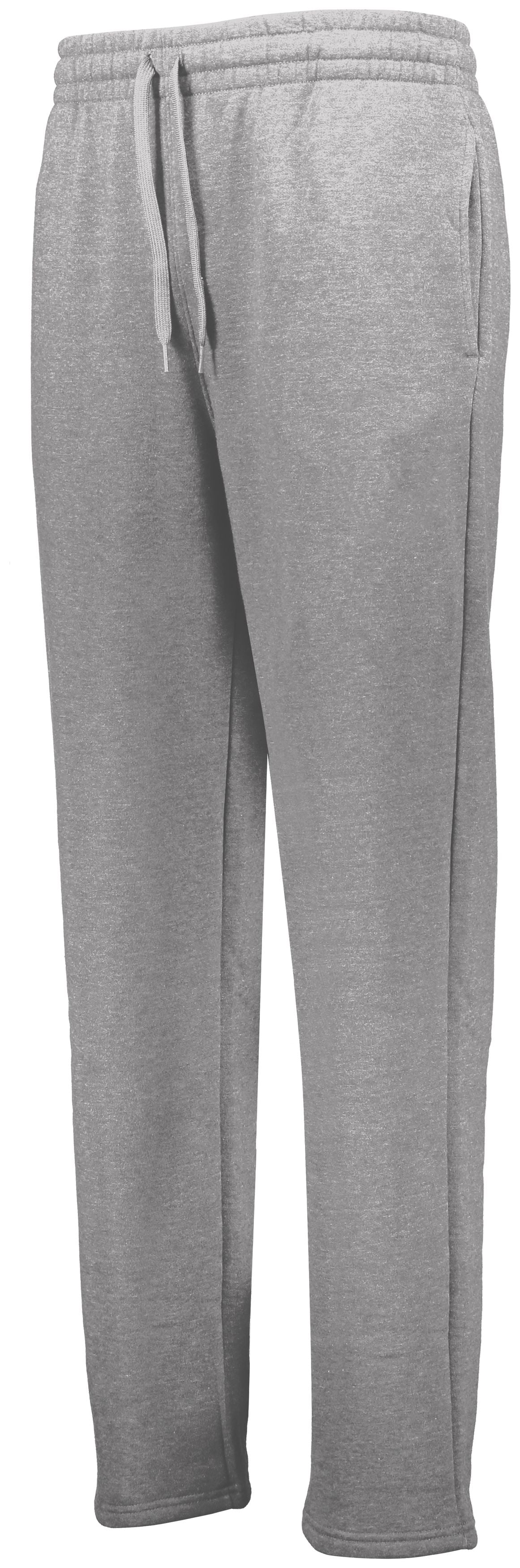 Russell Athletic 80/20 Open Bottom Sweatpant in Medium Grey Heather  -Part of the Adult, Adult-Pants, Pants, Russell-Athletic-Products product lines at KanaleyCreations.com