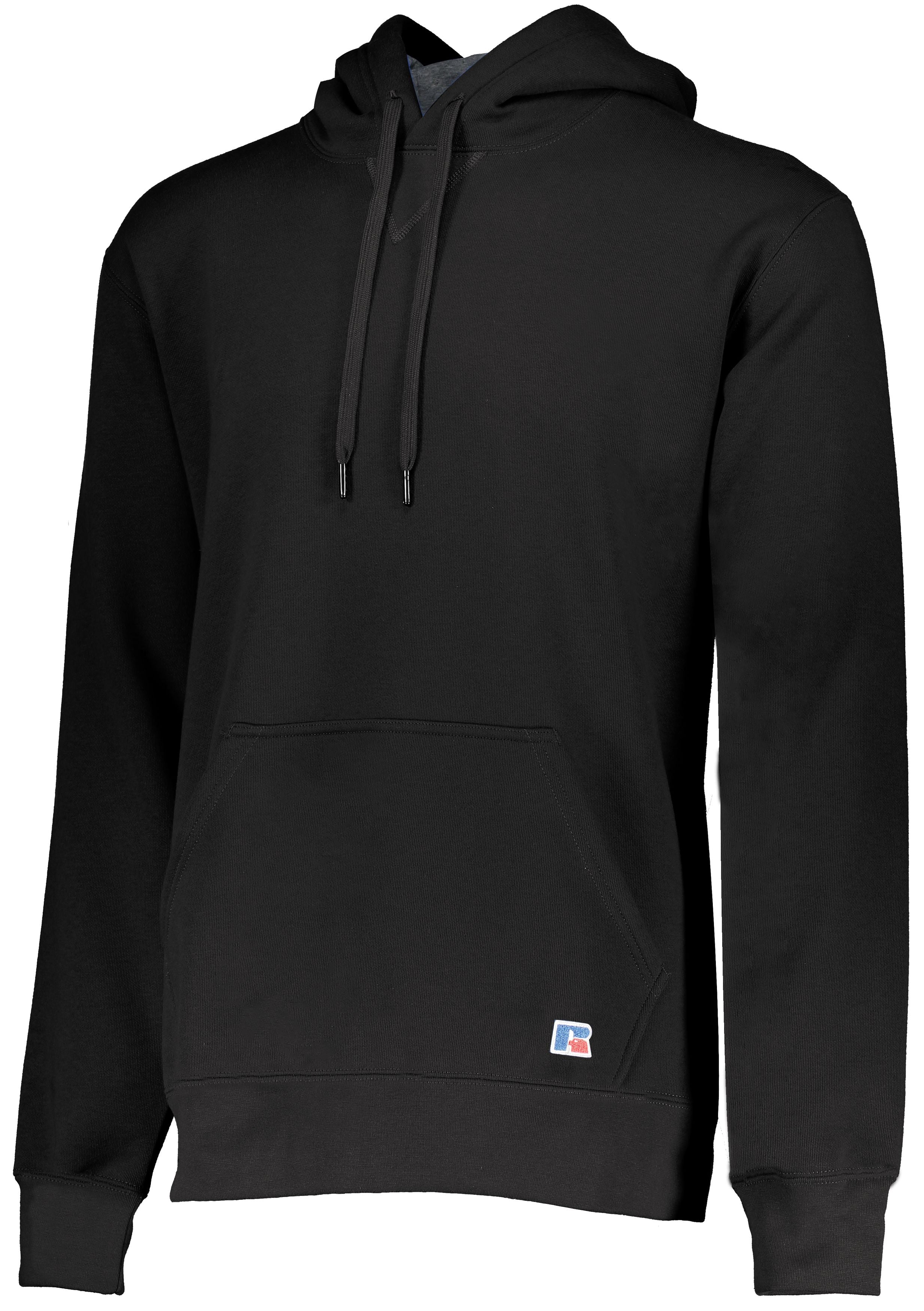 Russell Athletic 80/20 Fleece Hoodie in Black  -Part of the Adult, Russell-Athletic-Products, Shirts product lines at KanaleyCreations.com