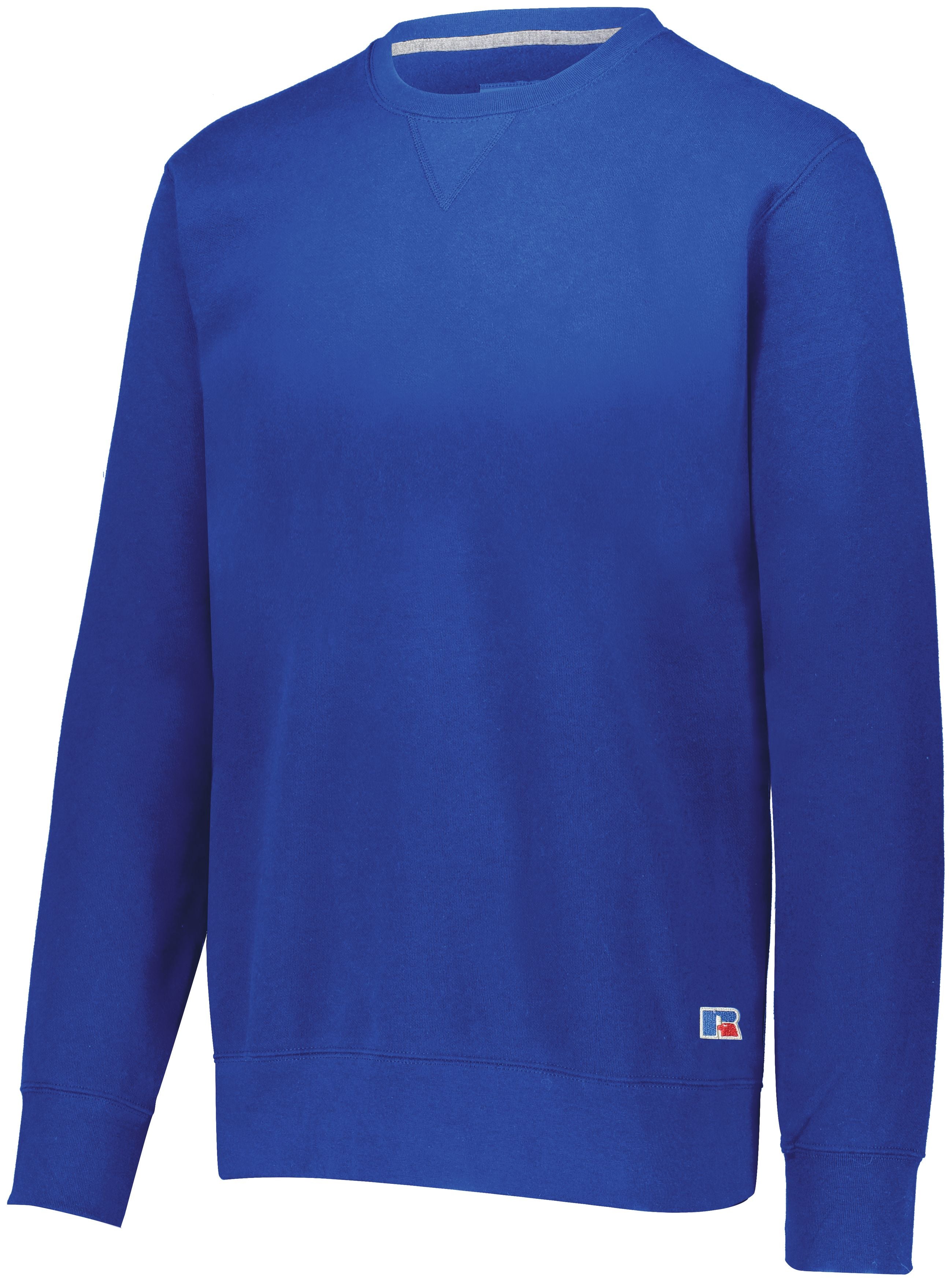 Russell Athletic 80/20 Fleece Crew in Royal  -Part of the Adult, Russell-Athletic-Products product lines at KanaleyCreations.com