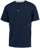 Russell Athletic Youth Short Sleeve Pullover in Navy/White  -Part of the Youth, Baseball, Russell-Athletic-Products, Shirts, All-Sports, All-Sports-1 product lines at KanaleyCreations.com