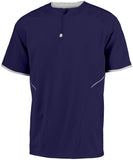 Russell Athletic Short Sleeve Pullover in Purple/White  -Part of the Adult, Baseball, Russell-Athletic-Products, Shirts, All-Sports, All-Sports-1 product lines at KanaleyCreations.com