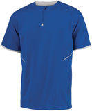 Russell Athletic Short Sleeve Pullover in Royal/White  -Part of the Adult, Baseball, Russell-Athletic-Products, Shirts, All-Sports, All-Sports-1 product lines at KanaleyCreations.com