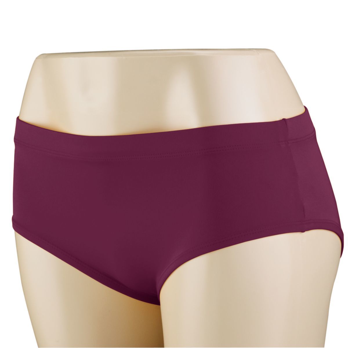 Augusta Sportswear Ladies Brief in Maroon  -Part of the Ladies, Augusta-Products, Cheer product lines at KanaleyCreations.com