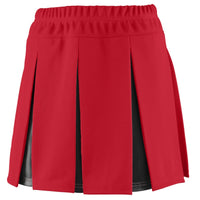 Augusta Sportswear Ladies Liberty Skirt in Red/Black  -Part of the Ladies, Augusta-Products, Cheer product lines at KanaleyCreations.com