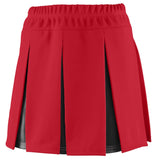 Augusta Sportswear Ladies Liberty Skirt in Red/Black  -Part of the Ladies, Augusta-Products, Cheer product lines at KanaleyCreations.com