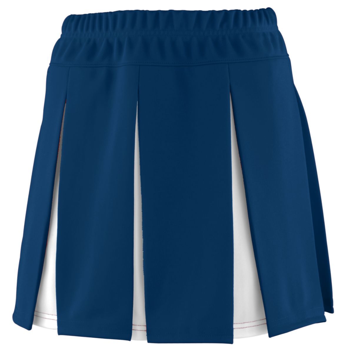 Augusta Sportswear Girls Liberty Skirt in Navy/White  -Part of the Girls, Augusta-Products, Cheer product lines at KanaleyCreations.com