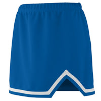 Augusta Sportswear Girls Energy Skirt in Royal/White  -Part of the Girls, Augusta-Products, Cheer product lines at KanaleyCreations.com