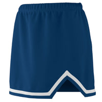 Augusta Sportswear Girls Energy Skirt in Navy/White  -Part of the Girls, Augusta-Products, Cheer product lines at KanaleyCreations.com