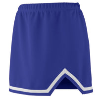 Augusta Sportswear Girls Energy Skirt in Purple/White  -Part of the Girls, Augusta-Products, Cheer product lines at KanaleyCreations.com