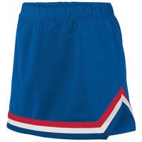 Augusta Sportswear Ladies Pike Skirt in Royal/Red/White  -Part of the Ladies, Augusta-Products, Cheer product lines at KanaleyCreations.com