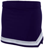 Augusta Sportswear Ladies Pike Skirt in Purple/White/Metallic Silver  -Part of the Ladies, Augusta-Products, Cheer product lines at KanaleyCreations.com