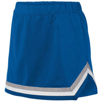 Augusta Sportswear Ladies Pike Skirt in Royal/White/Metallic Silver  -Part of the Ladies, Augusta-Products, Cheer product lines at KanaleyCreations.com