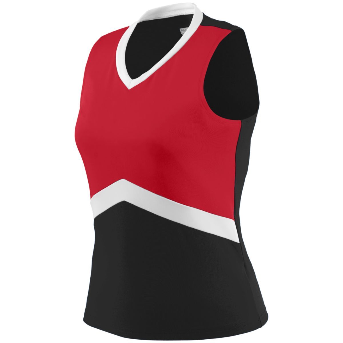 Augusta Sportswear Girls Cheer Flex Shell in Black/Red/White  -Part of the Girls, Augusta-Products, Cheer, Shirts product lines at KanaleyCreations.com