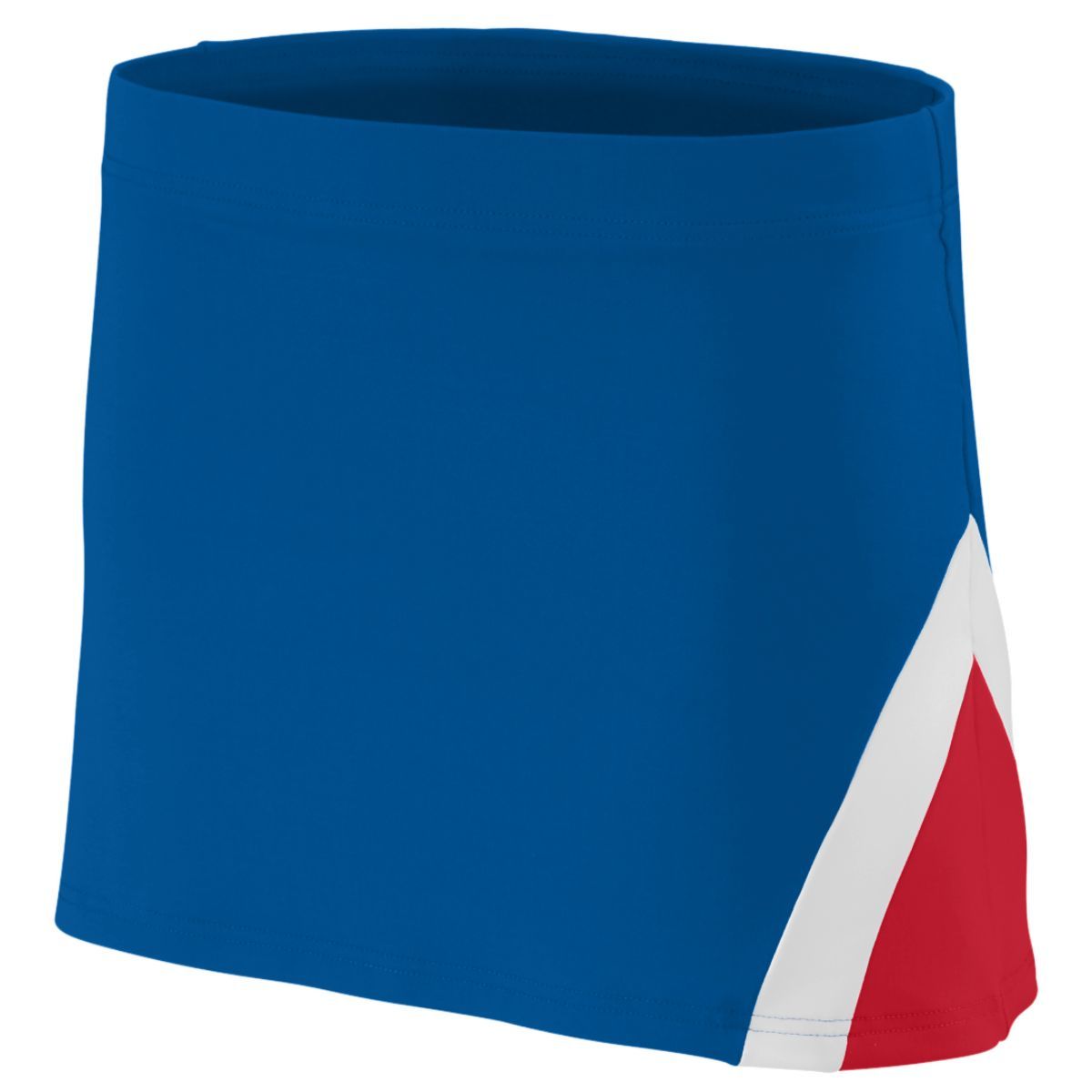 Augusta Sportswear Ladies Cheer Flex Skirt in Royal/Red/White  -Part of the Ladies, Augusta-Products, Cheer product lines at KanaleyCreations.com