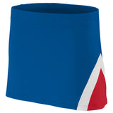 Augusta Sportswear Ladies Cheer Flex Skirt in Royal/Red/White  -Part of the Ladies, Augusta-Products, Cheer product lines at KanaleyCreations.com