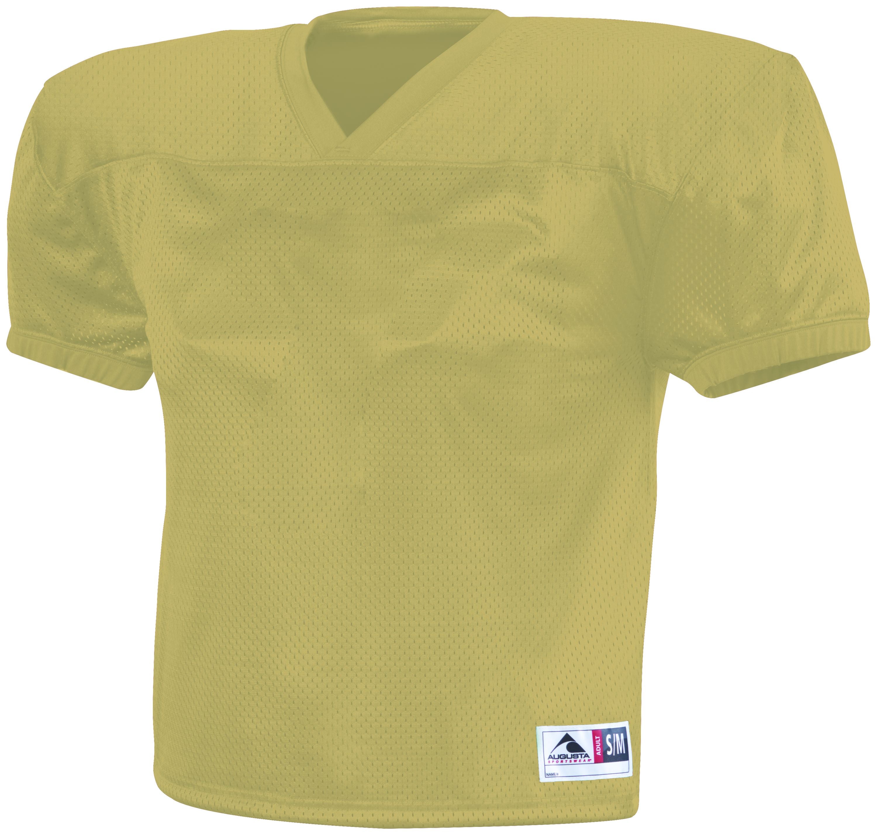 Augusta Sportswear Dash Practice Jersey in Vegas Gold  -Part of the Adult, Adult-Jersey, Augusta-Products, Football, Shirts, All-Sports, All-Sports-1 product lines at KanaleyCreations.com