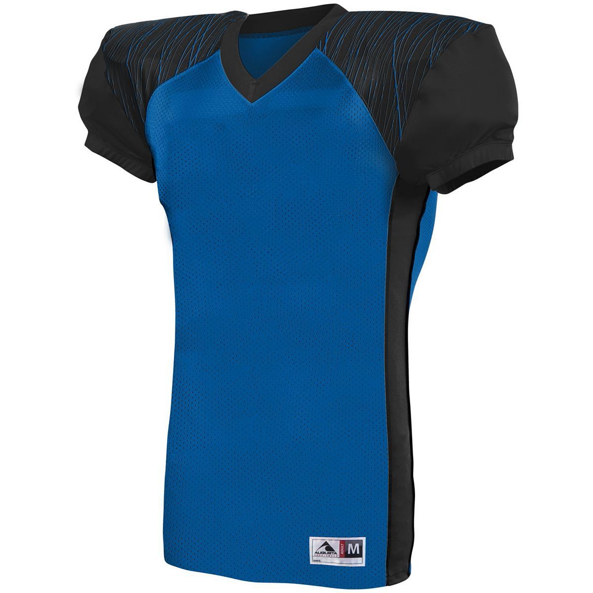 Augusta Sportswear Zone Play Jersey in Royal/Black/Royal Print  -Part of the Adult, Adult-Jersey, Augusta-Products, Football, Shirts, All-Sports, All-Sports-1 product lines at KanaleyCreations.com