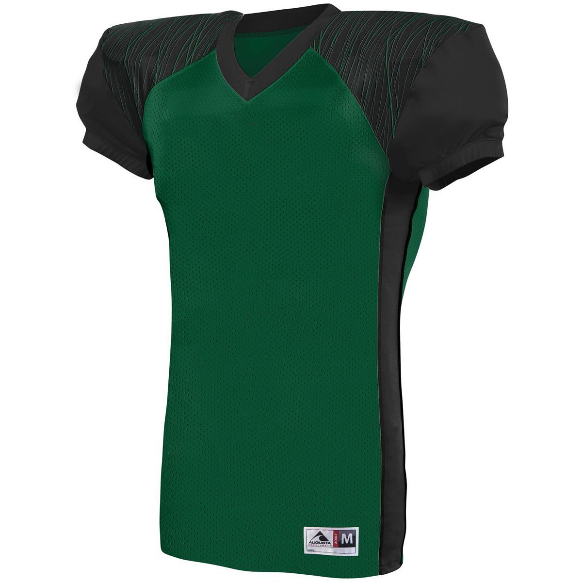 Augusta Sportswear Youth Zone Play Jersey in Dark Green/Black/Dark Green Print  -Part of the Youth, Youth-Jersey, Augusta-Products, Football, Shirts, All-Sports, All-Sports-1 product lines at KanaleyCreations.com