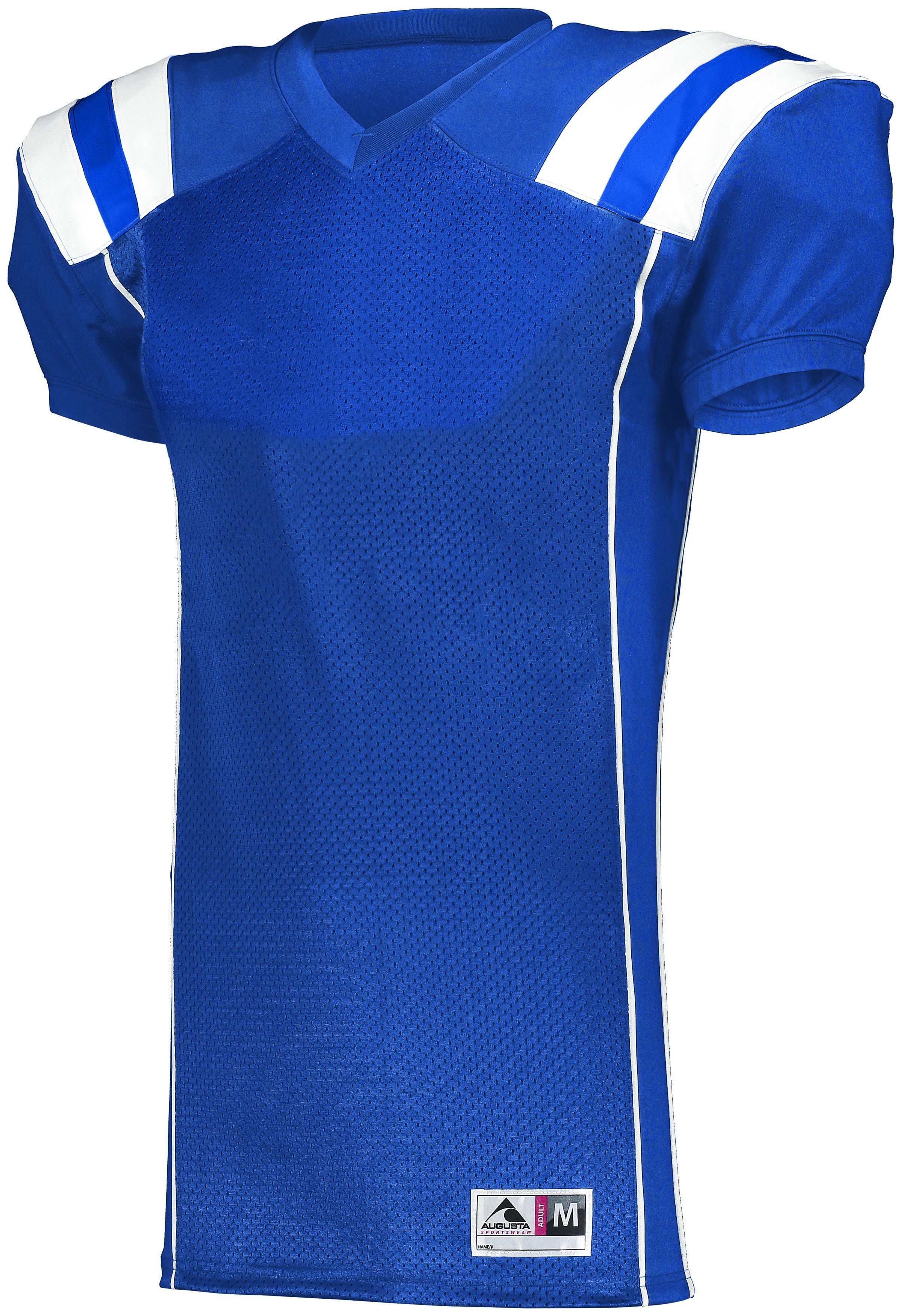 Augusta Sportswear Youth Tform Football Jersey in Royal/White  -Part of the Youth, Youth-Jersey, Augusta-Products, Football, Shirts, All-Sports, All-Sports-1 product lines at KanaleyCreations.com