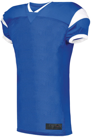 Augusta Sportswear Slant Football Jersey in Royal/White  -Part of the Adult, Adult-Jersey, Augusta-Products, Football, Shirts, All-Sports, All-Sports-1 product lines at KanaleyCreations.com
