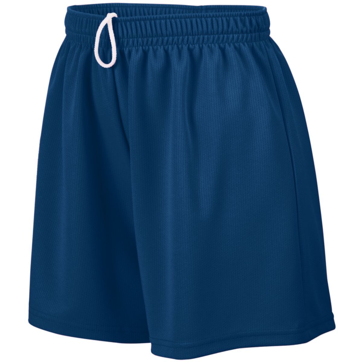 Augusta Sportswear Girls Wicking Mesh Shorts in Navy  -Part of the Girls, Augusta-Products, Lacrosse, Girls-Shorts, All-Sports, All-Sports-1 product lines at KanaleyCreations.com