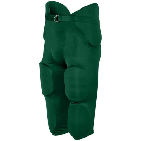 Augusta Sportswear Phantom Integrated Pant in Dark Green  -Part of the Adult, Adult-Pants, Pants, Augusta-Products, Football, All-Sports, All-Sports-1 product lines at KanaleyCreations.com