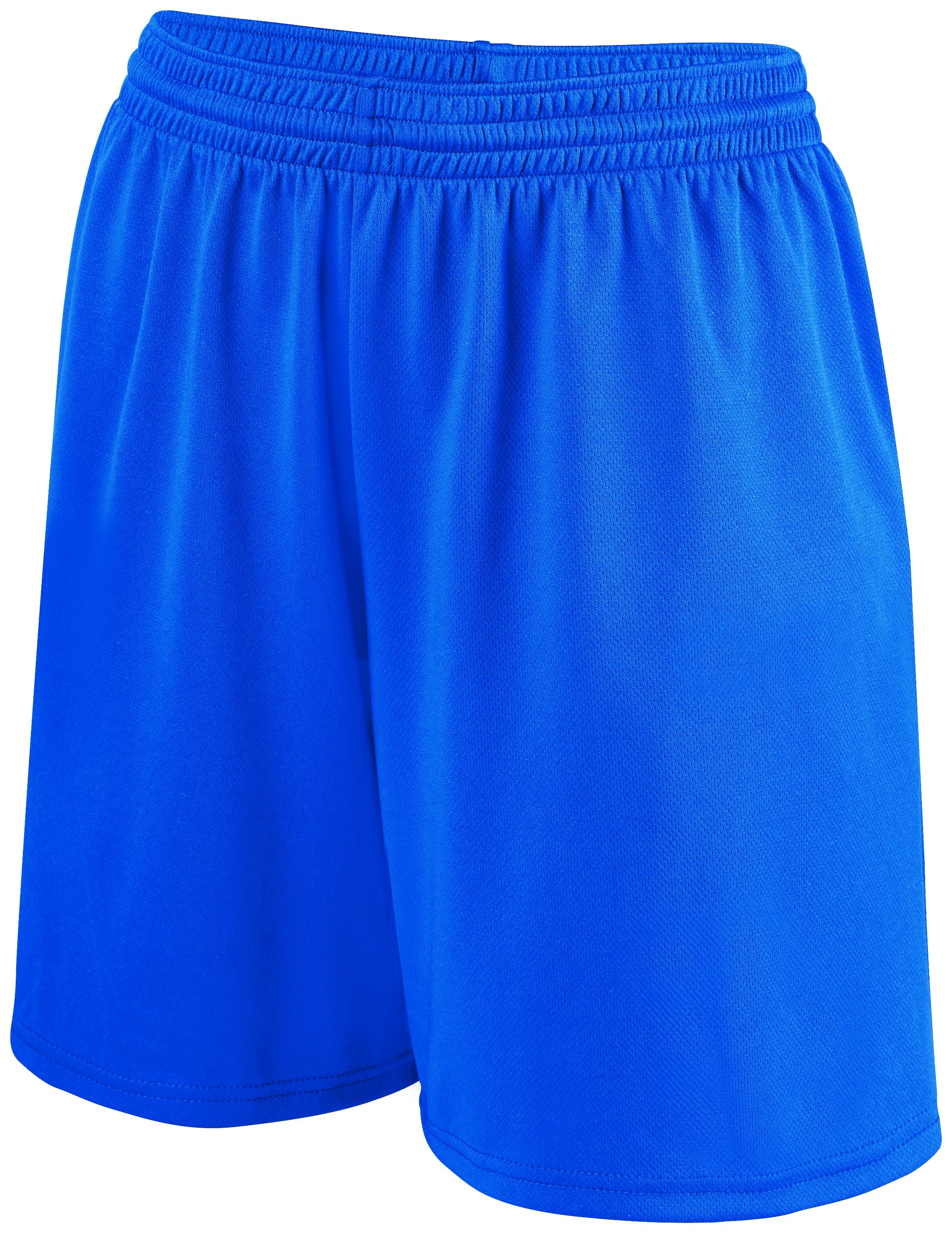 Augusta Sportswear Ladies Shockwave Shorts in Royal/White  -Part of the Ladies, Ladies-Shorts, Augusta-Products, Softball product lines at KanaleyCreations.com