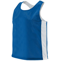Augusta Sportswear Ladies Reversible Tricot Mesh Lacrosse Tank in Royal/White  -Part of the Ladies, Ladies-Tank, Augusta-Products, Lacrosse, Shirts, All-Sports, All-Sports-1 product lines at KanaleyCreations.com
