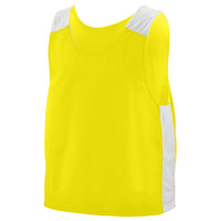 Augusta Sportswear Face Off Reversible Jersey in Power Yellow/White  -Part of the Adult, Adult-Jersey, Augusta-Products, Lacrosse, Shirts, All-Sports, All-Sports-1 product lines at KanaleyCreations.com