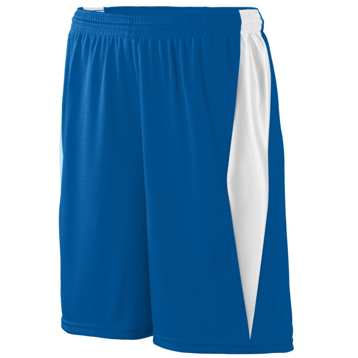 Augusta Sportswear Top Score Shorts in Royal/White  -Part of the Adult, Adult-Shorts, Augusta-Products, Lacrosse, All-Sports, All-Sports-1 product lines at KanaleyCreations.com