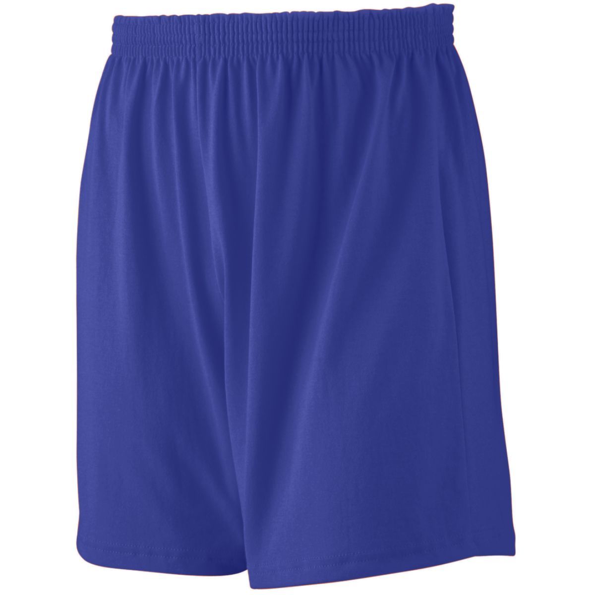 Augusta Sportswear Youth Jersey Knit Shorts in Purple  -Part of the Youth, Youth-Shorts, Augusta-Products product lines at KanaleyCreations.com