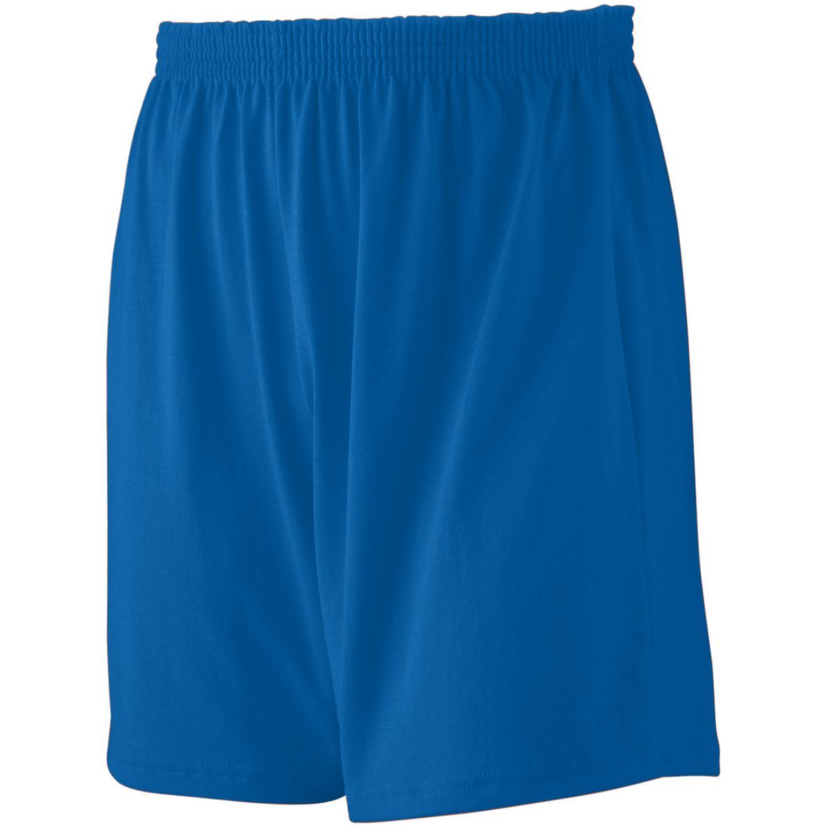 Augusta Sportswear Youth Jersey Knit Shorts in Royal  -Part of the Youth, Youth-Shorts, Augusta-Products product lines at KanaleyCreations.com
