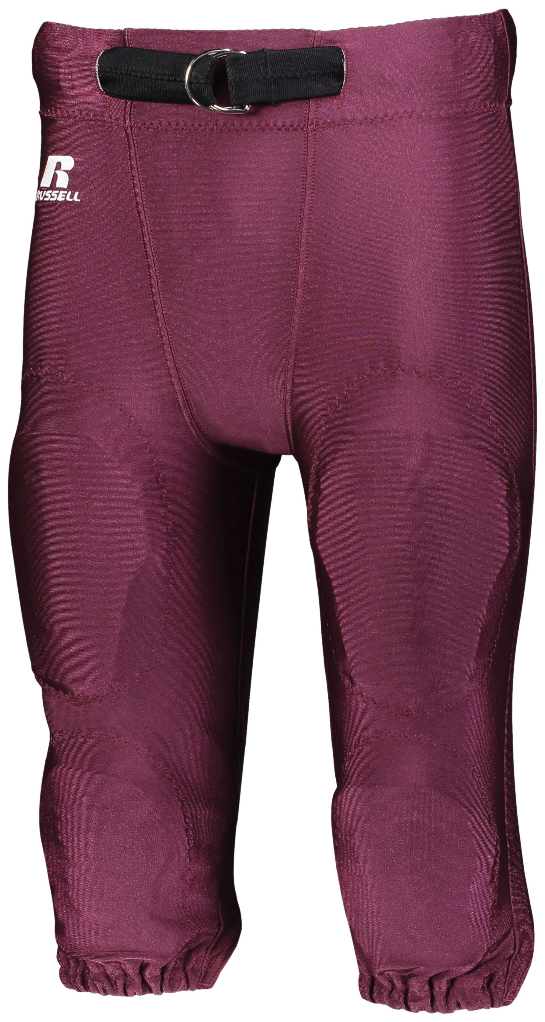Russell Athletic Deluxe Game Pant in Maroon  -Part of the Adult, Adult-Pants, Pants, Football, Russell-Athletic-Products, All-Sports, All-Sports-1 product lines at KanaleyCreations.com