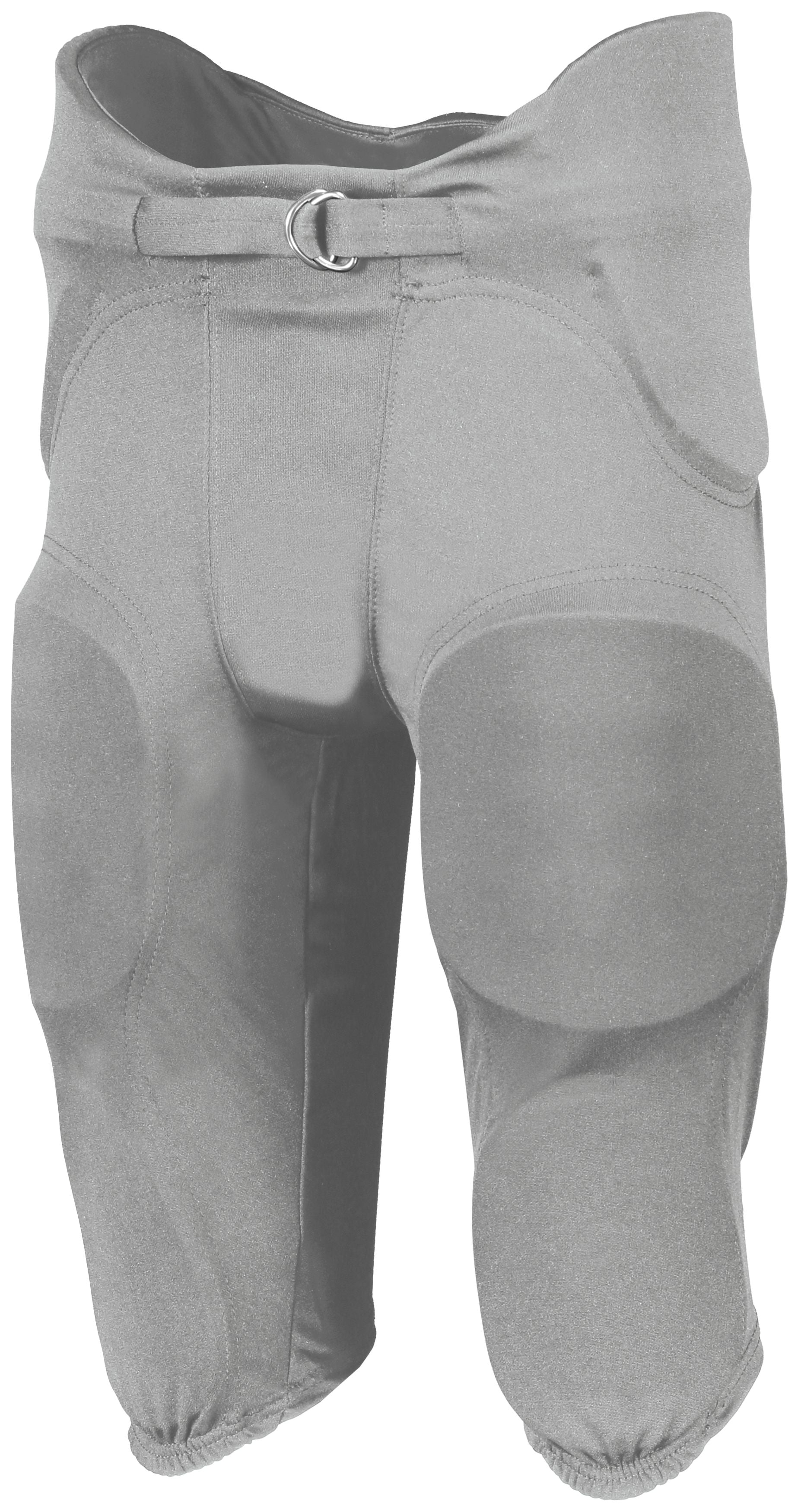 Russell Athletic Youth Integrated 7-Piece Pad Pant in Gridiron Silver  -Part of the Youth, Youth-Pants, Pants, Football, Russell-Athletic-Products, All-Sports, All-Sports-1 product lines at KanaleyCreations.com