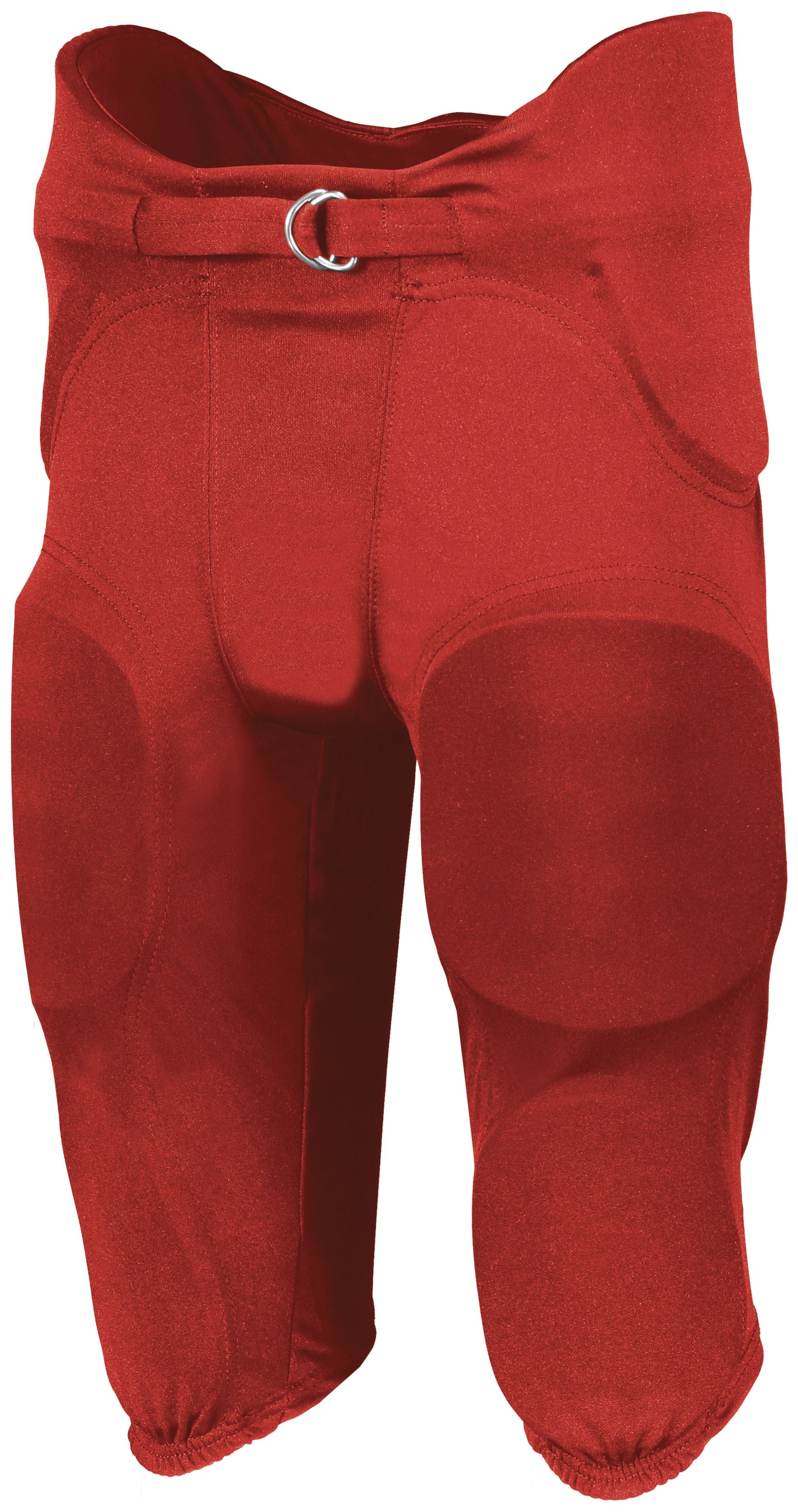Russell Athletic Youth Integrated 7-Piece Pad Pant in True Red  -Part of the Youth, Youth-Pants, Pants, Football, Russell-Athletic-Products, All-Sports, All-Sports-1 product lines at KanaleyCreations.com