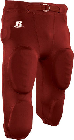 Russell Athletic Deluxe Game Pant in True Red  -Part of the Adult, Adult-Pants, Pants, Football, Russell-Athletic-Products, All-Sports, All-Sports-1 product lines at KanaleyCreations.com
