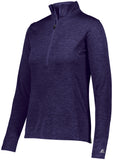 Russell Athletic Ladies Dri-Power Lightweight 1/4 Zip Pullover in Purple  -Part of the Ladies, Russell-Athletic-Products, Shirts product lines at KanaleyCreations.com