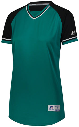 LADIES CLASSIC V-NECK JERSEY from Russell Athletic