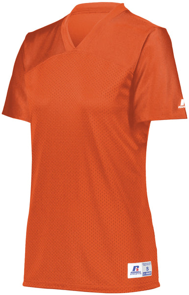 Russell R0593X - Ladies Solid Flag Football Jersey True Red - L