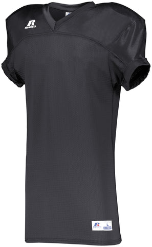 Russell Athletic Stretch Mesh Game Jersey in Stealth  -Part of the Adult, Adult-Jersey, Football, Russell-Athletic-Products, Shirts, All-Sports, All-Sports-1 product lines at KanaleyCreations.com
