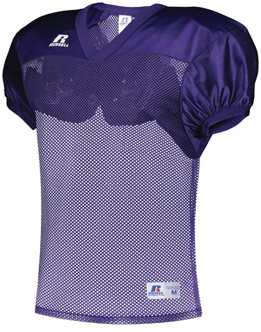 Russell Athletic Stock Practice Jersey in Purple  -Part of the Adult, Adult-Jersey, Football, Russell-Athletic-Products, Shirts, All-Sports, All-Sports-1 product lines at KanaleyCreations.com
