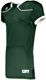 Russell Athletic Color Block Game Jersey (Home) in Dark Green/White  -Part of the Adult, Adult-Jersey, Football, Russell-Athletic-Products, Shirts, All-Sports, All-Sports-1 product lines at KanaleyCreations.com