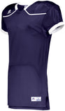 Russell Athletic Color Block Game Jersey (Home) in Purple/White  -Part of the Adult, Adult-Jersey, Football, Russell-Athletic-Products, Shirts, All-Sports, All-Sports-1 product lines at KanaleyCreations.com