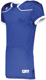 Russell Athletic Color Block Game Jersey (Home) in Royal/White  -Part of the Adult, Adult-Jersey, Football, Russell-Athletic-Products, Shirts, All-Sports, All-Sports-1 product lines at KanaleyCreations.com