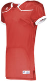 Russell Athletic Color Block Game Jersey (Home) in True Red/White  -Part of the Adult, Adult-Jersey, Football, Russell-Athletic-Products, Shirts, All-Sports, All-Sports-1 product lines at KanaleyCreations.com